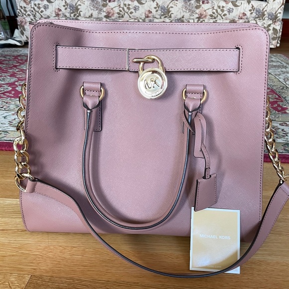 MICHAEL Michael Kors Handbags - NWOT Michael Kors Hamilton Large North South Tote